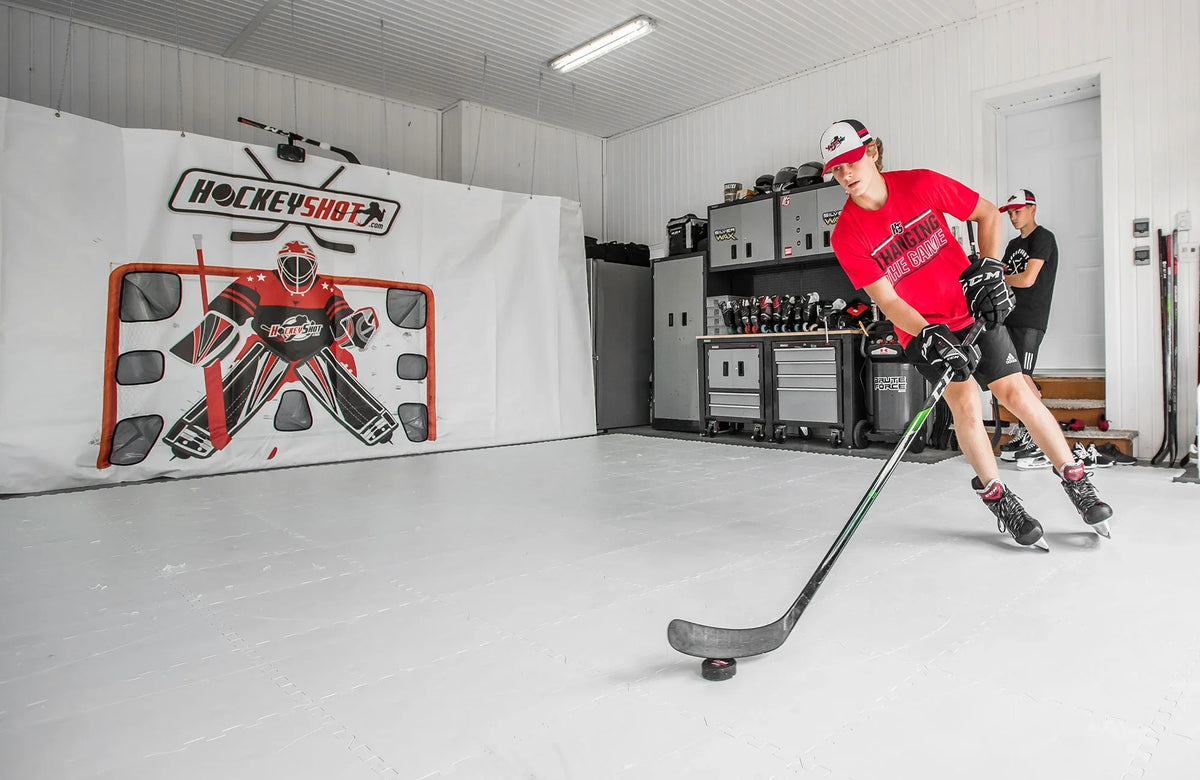 All About Our Synthetic Ice Tiles HockeyShot