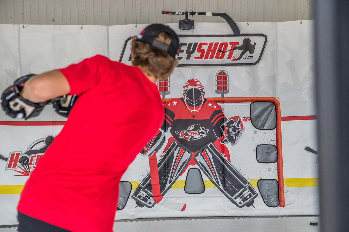 Crowd Goes Wild Hockey Shooting Tarp HockeyShot