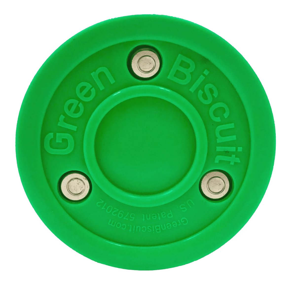 Green Biscuit Original Hockey Puck | HockeyShot