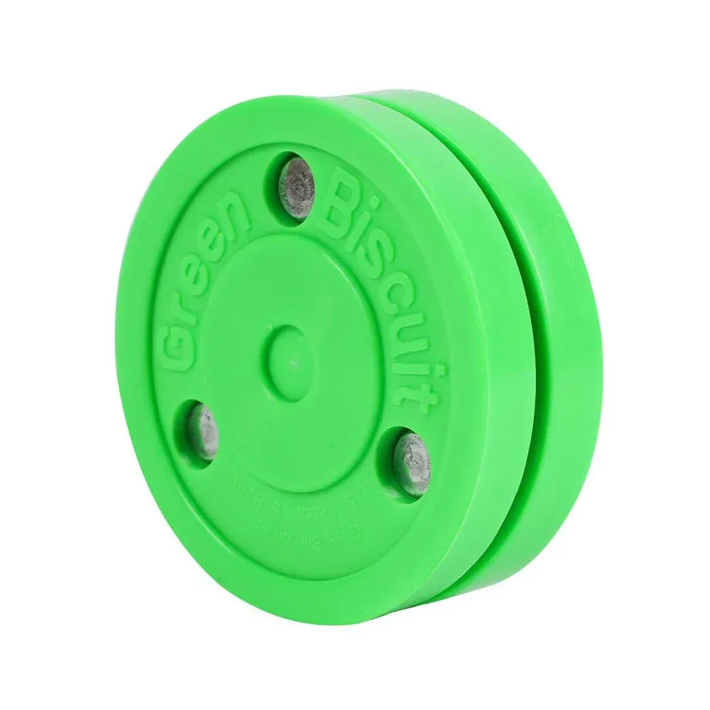 Green Biscuit Original Hockey Puck | HockeyShot