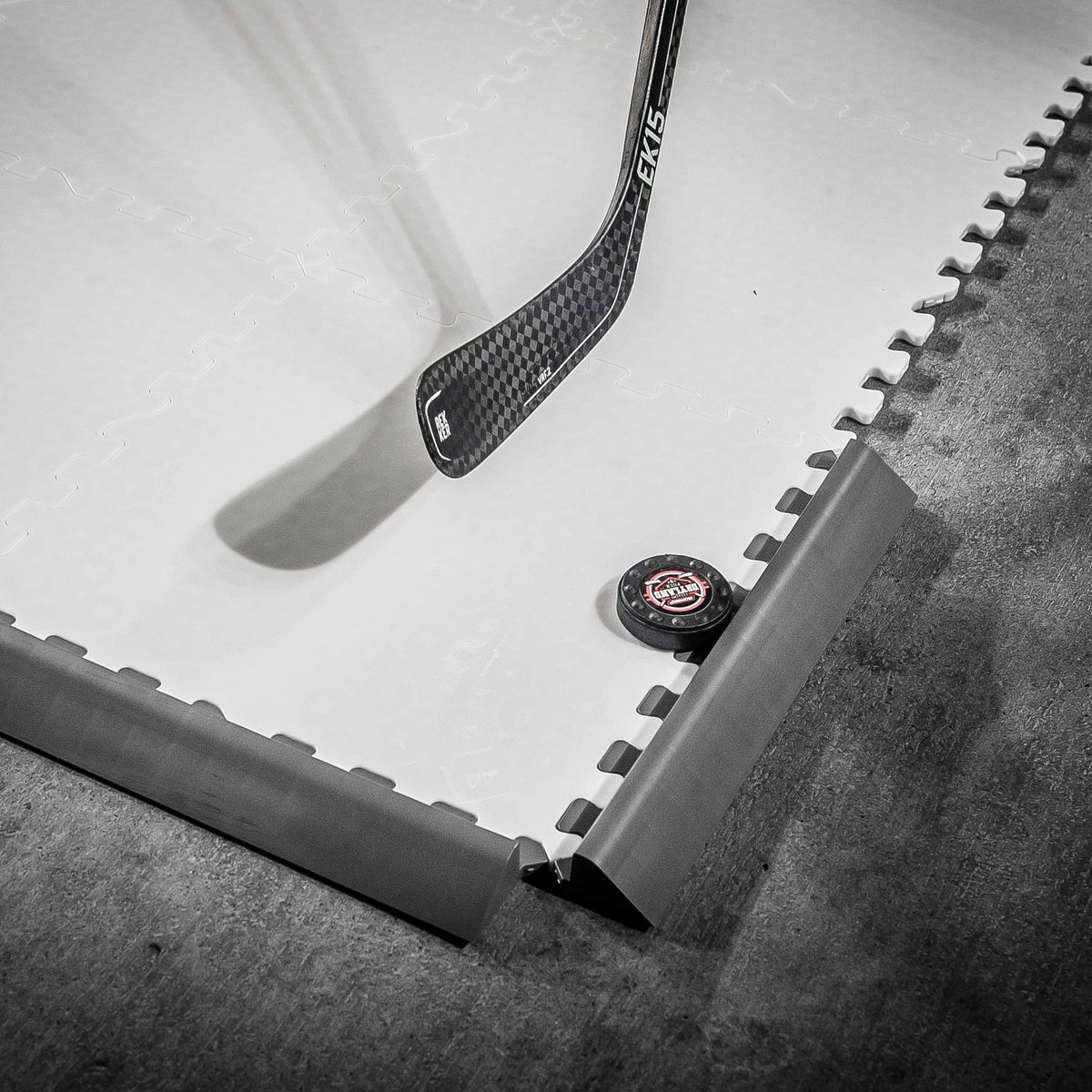 Hockey Puck Stopper Edging Flooring Accessory HockeyShot