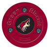 Green Biscuit NHL Team Hockey Puck - HockeyShot