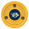 Green Biscuit NHL Team Hockey Puck - HockeyShot