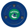 Green Biscuit NHL Team Hockey Puck - HockeyShot