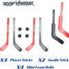 Road Warrior Deluxe Mini Hockey Goal Set