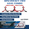 Road Warrior Deluxe Mini Hockey Goal Set