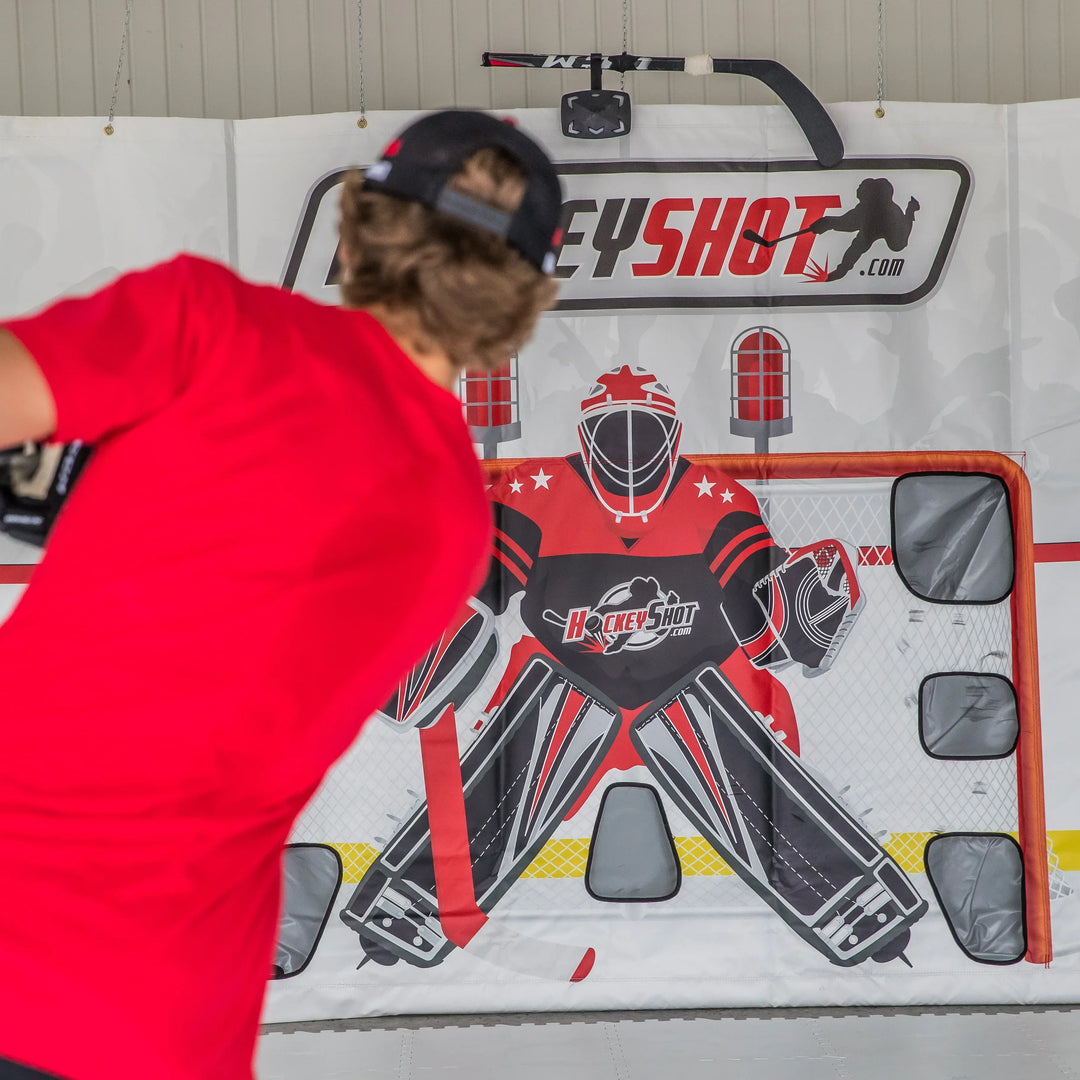hockeyshot tarp Crowd Goes Wild Hockey Shooting Tarp