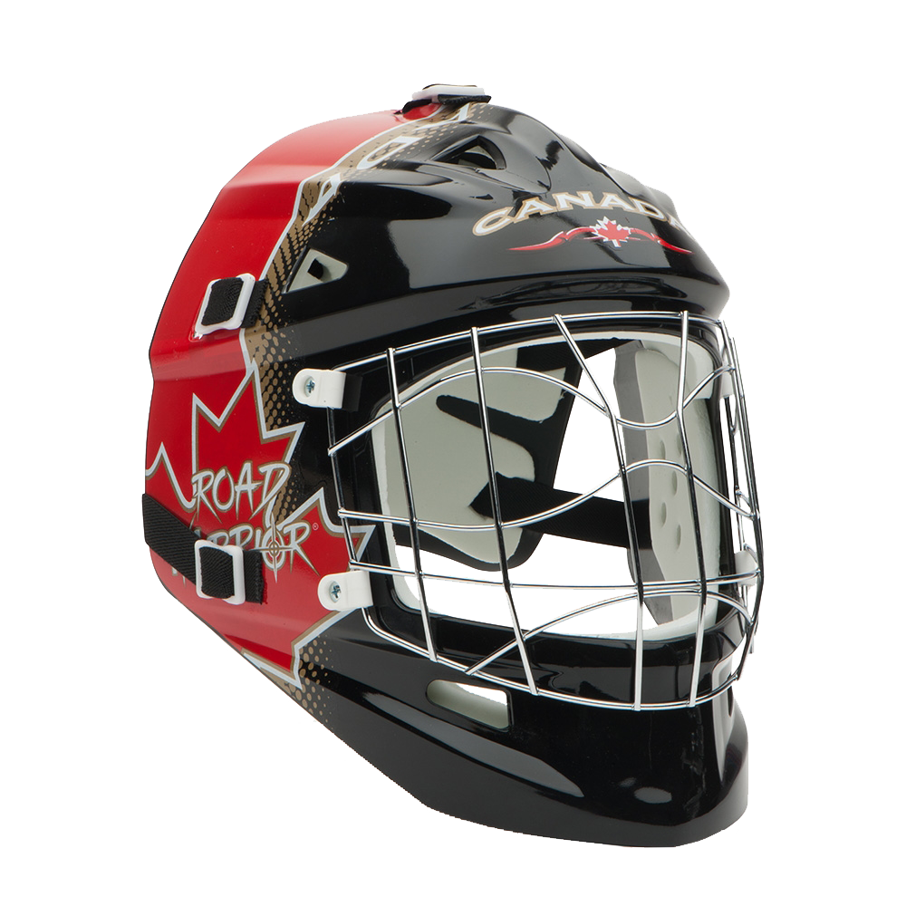 Road Warrior Canada Street & Floor Hockey Goalie Mask – Full Face Protection