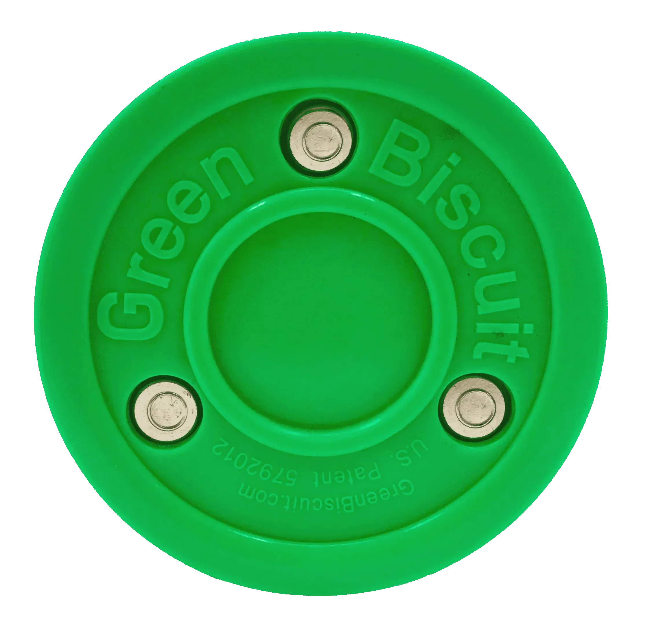 Green Biscuit Original Hockey Puck | HockeyShot