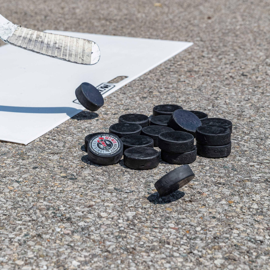 Standard 6 oz Black Puck | Pucks & Balls | HockeyShot